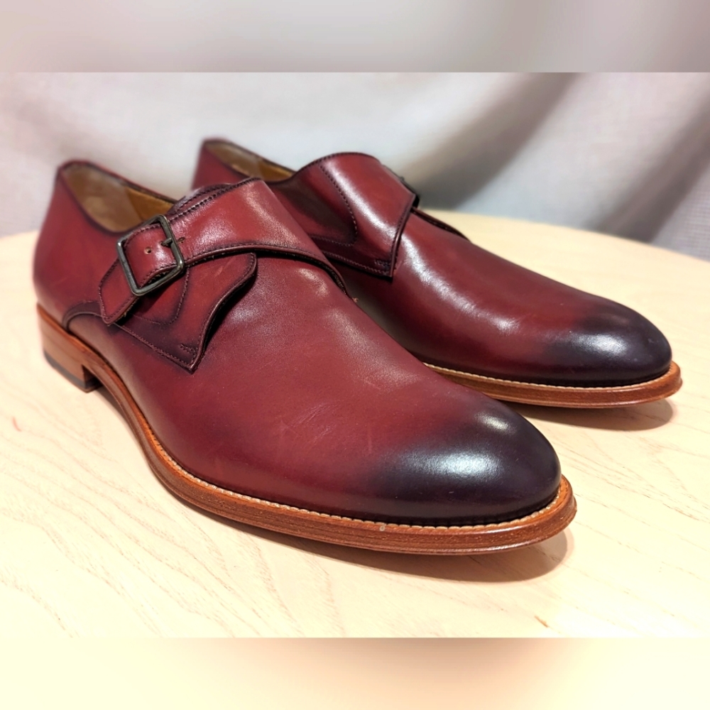 Antonio Maurizi monk strap dress shoes